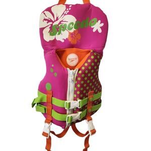 Speedo Infant Kids Aquaprene Personal Flotation Device Life Vest Jacket like NEW